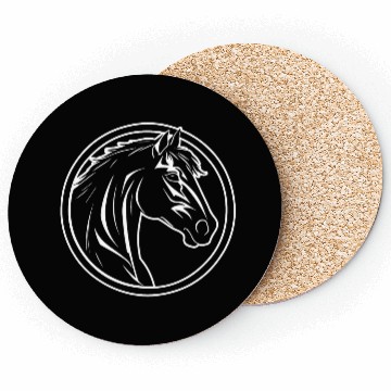 Discover Horse Equine Pony Coasters