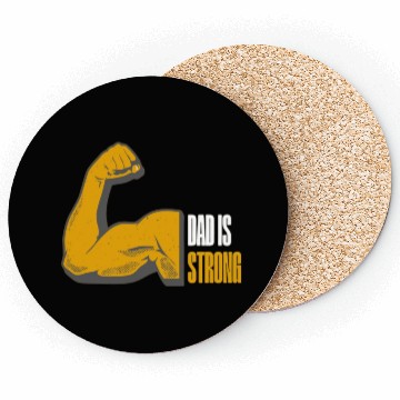 Discover Strong Dad Coasters for Father's Day