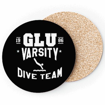 Discover Back to School GLU Dive Team Coasters