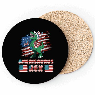 Discover Amerisaurus Rex USA Party Independence Day Coasters