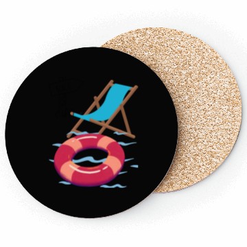 Discover "Beach Vibes Coasters: Embrace the Sun and Sand!"
