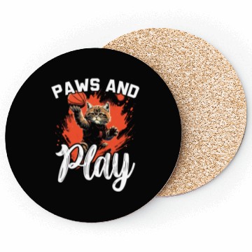 Discover Basketball Cat Basketball Player I Love Basketball Coasters