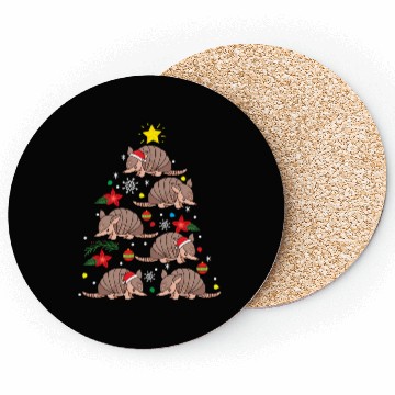 Discover Armadillo Ornat Tree Zookeeper Coasters