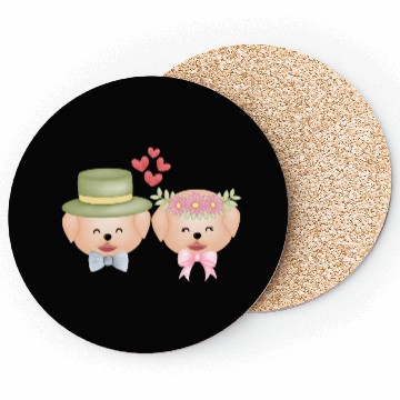 Discover Dog Lovers Coasters