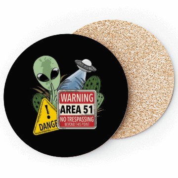 Discover Warning Area 51 No Trespassing Beyond This Point Coasters