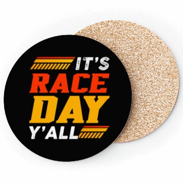 Discover It's Race Day Y'All Coasters