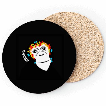 Discover Monkey Face Monkey Monkey Coasters