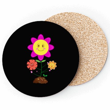 Discover Nature Flowers And Plants Coasters