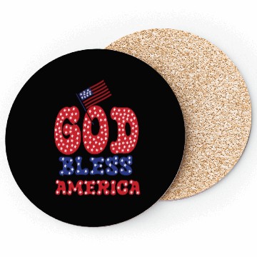 Discover PATRIOTIC DAY GOD BLESS AMERICA Coasters