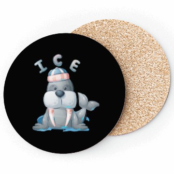 Discover Snow seal Coasters