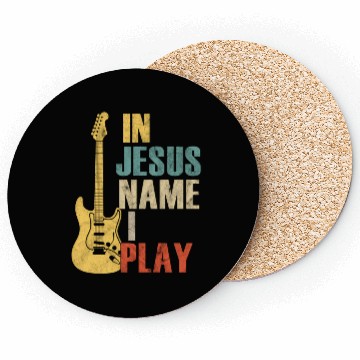 Discover Guitar In Jesus Name I Play Guitar Coasters
