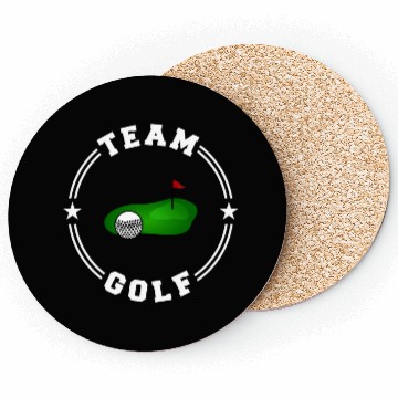 Discover TEAM GOLF College Round W Coasters