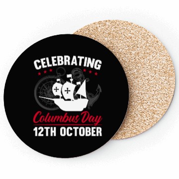 Discover Christopher Columbus Italian American Columbus Day Coasters