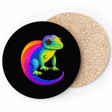 Discover Gay Pride Gecko Coasters