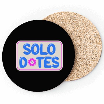 Discover Solo Dates Self Love hippie Coasters