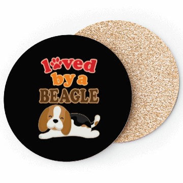 Discover Beagle Dog Lover Coasters