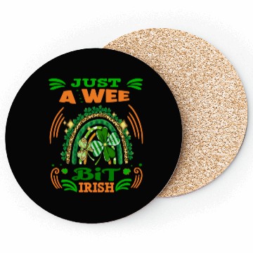 Discover Just A Wee Bit Irish Rainbow Lover Idea Rainbow Coasters