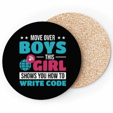 Discover Developer Programming Programmer green Coasters