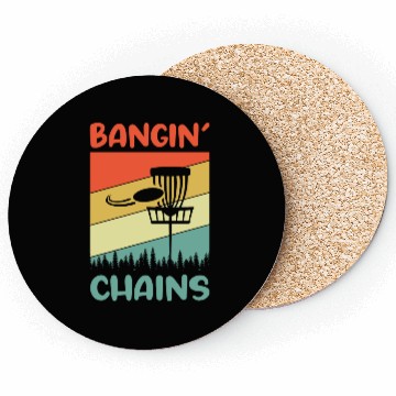 Discover bangin chains disc golf nostalgia Coasters