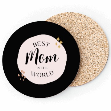 Discover Best Mom In The World hippie Coasters