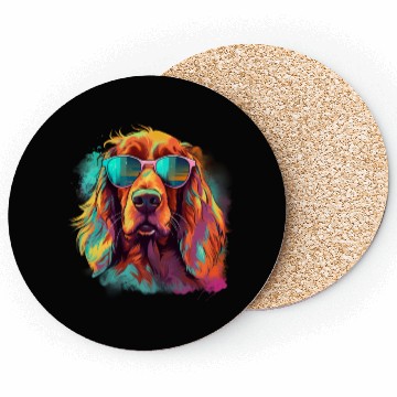 Discover Irish Red Setter Dog Dog Breed for a Irish Red Coasters