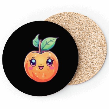 Discover Peach kawaii Coasters