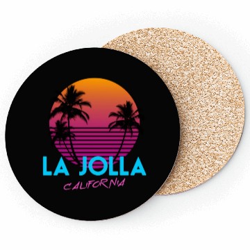 Discover La Jolla California 80S Coasters