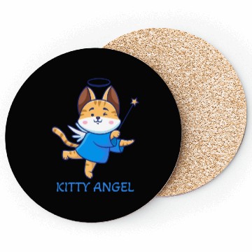 Discover Kitty Angel Coasters