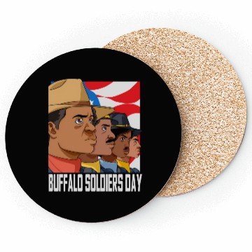 Discover National Buffalo Soldiers Day July 28Th Patriotic Coasters