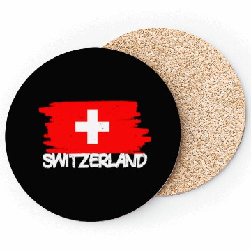 Discover Switzerland Flag Coasters