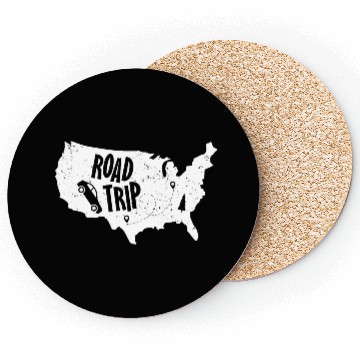 Discover Road Trip US Map | Vacation Travel Coasters