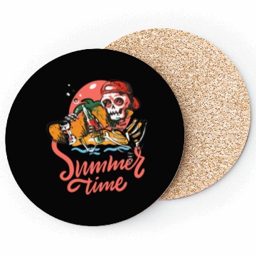 Discover Sun-Kissed Summer: Embrace the Vibrance Coasters