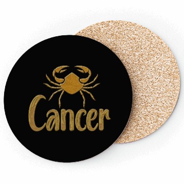 Discover Cancer Zodiac Sign Coasters