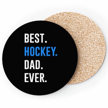 Discover Best Hockey Dad Ever nature Coasters