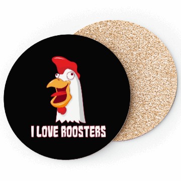 Discover I love Roosters I love Cock Coasters