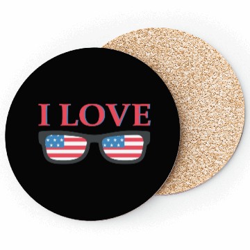 Discover I Love America Coasters