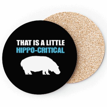 Discover Little Hippo-Critical Zookeeper Or Animal Lover Gi Coasters