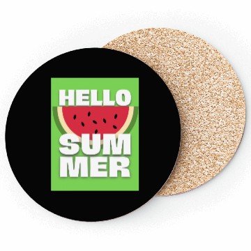 Discover WATERMELON | HELLO SUMMER Coasters