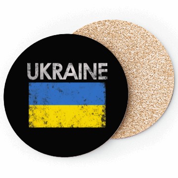 Discover Ukraine Ukrainian Flag Pride Coasters