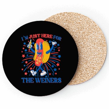 Discover I'm Just Here For The Wieners Coasters