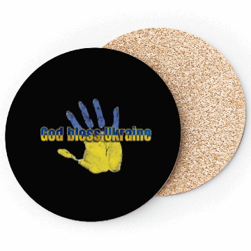 Discover God bless Ukraine Coasters
