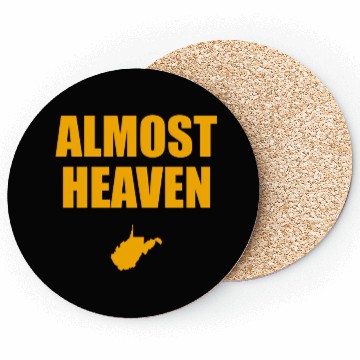 Discover Almost Heaven West Virginia Tailgating Coasters