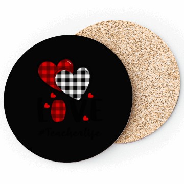 Discover Teacher Life Valentines Day Coasters