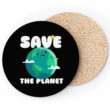 Discover Save The Planet Ecologic Idea Coasters