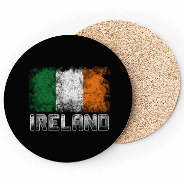 Discover St Patrick's Day Patriotic Distressed Irish Flag Coasters