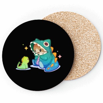 Discover Dino Cat Coasters