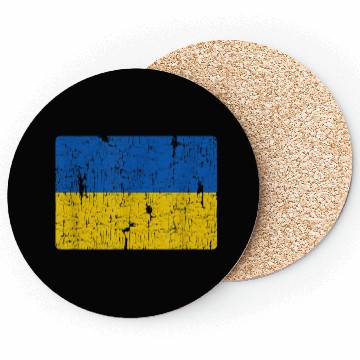 Discover Ukrainian Flag Of Ukraine Style Coasters