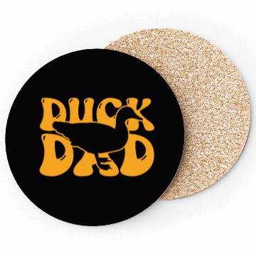Discover Duck Dad Coasters