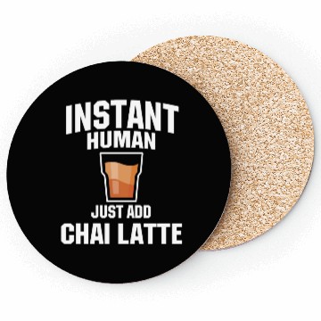 Discover Chai Latte Lover Humor Coasters