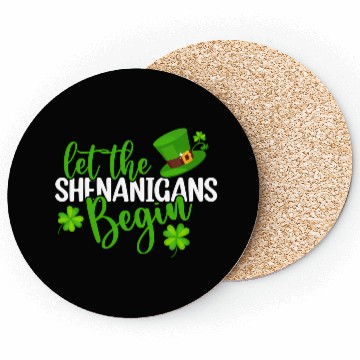Discover Let The Shenanigans Begin St Patricks Day Irish Py Coasters